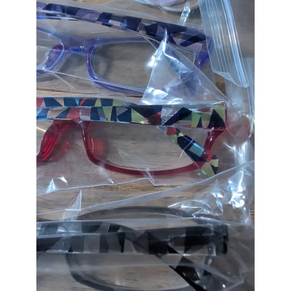 Ladies Reading Glasses 6 Pack Fashion Readers Eyeglasses Assorted &‎ Cases +3.50